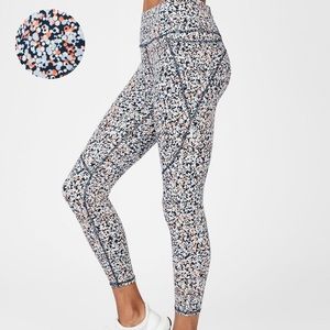 Sweaty Betty Power Infinity Blue Hexagon Legging